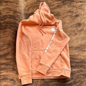 Carhartt Relaxed Fit Orange Hoodie